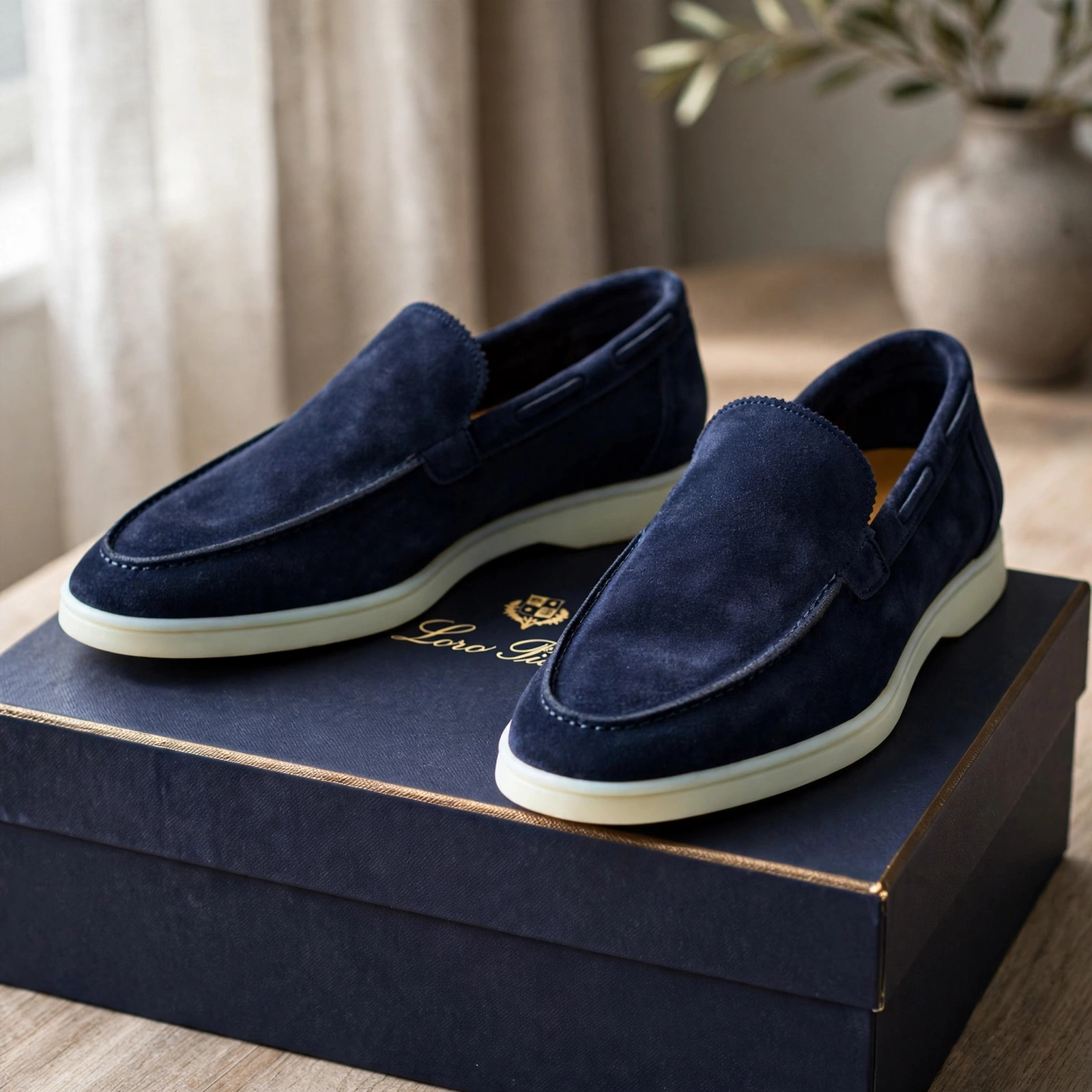 Loro Piana Summer Walk Royal Blue - Image 2