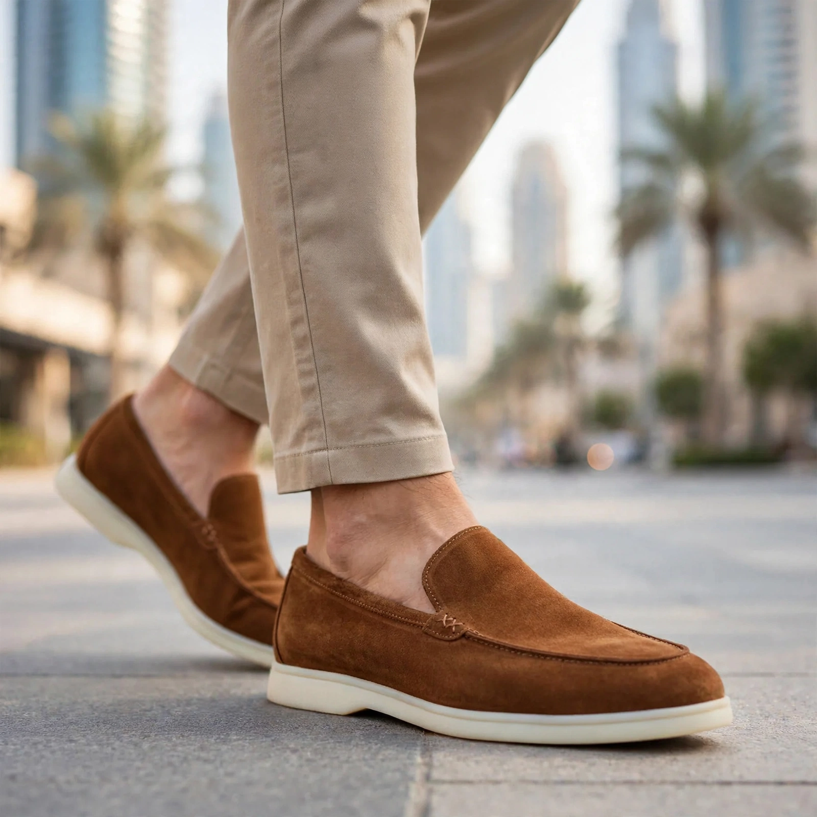 Loro Piana Summer Walk Camel Brown - Image 2