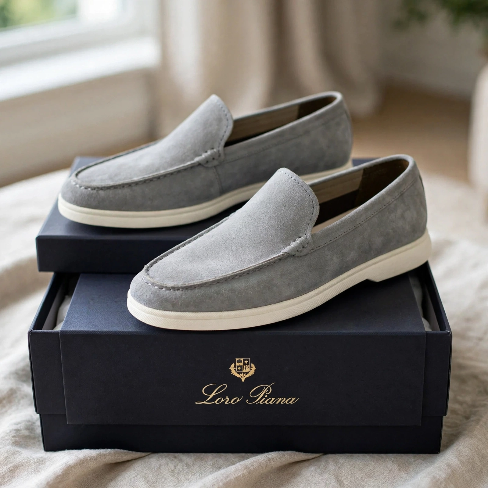 Loro Piana Summer Walk Warm Grey - Image 2