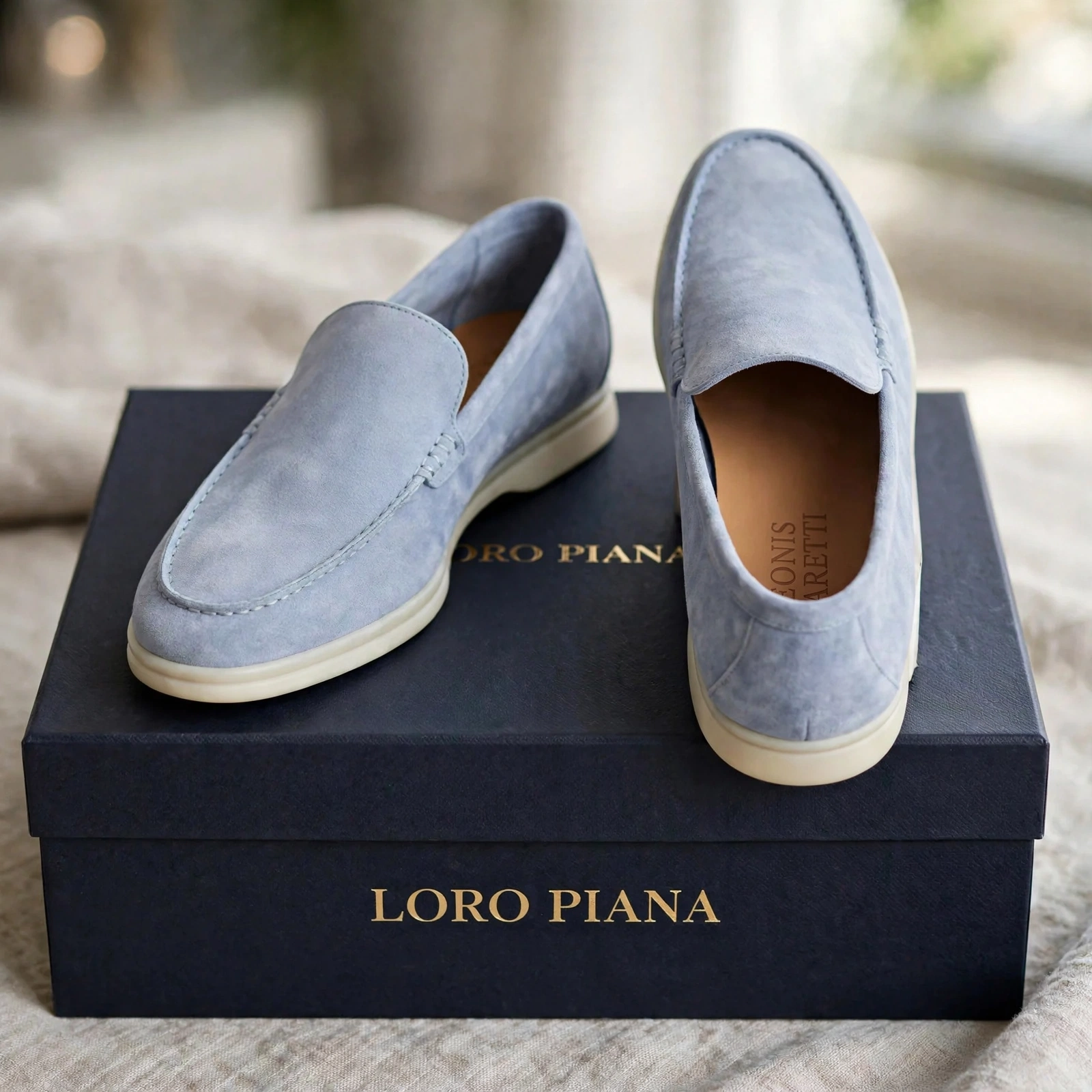 Loro Piana Summer Walk Light Blue - Image 2