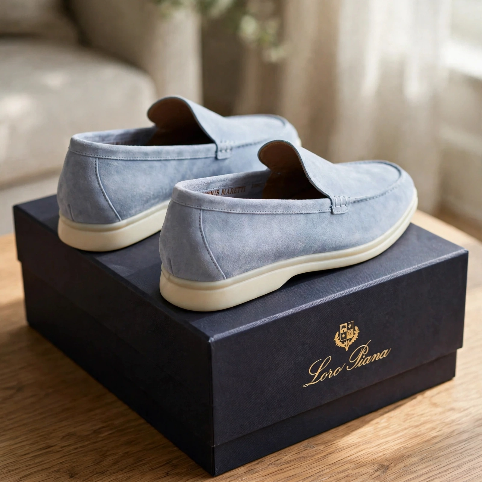 Loro Piana Summer Walk Light Blue - Image 3