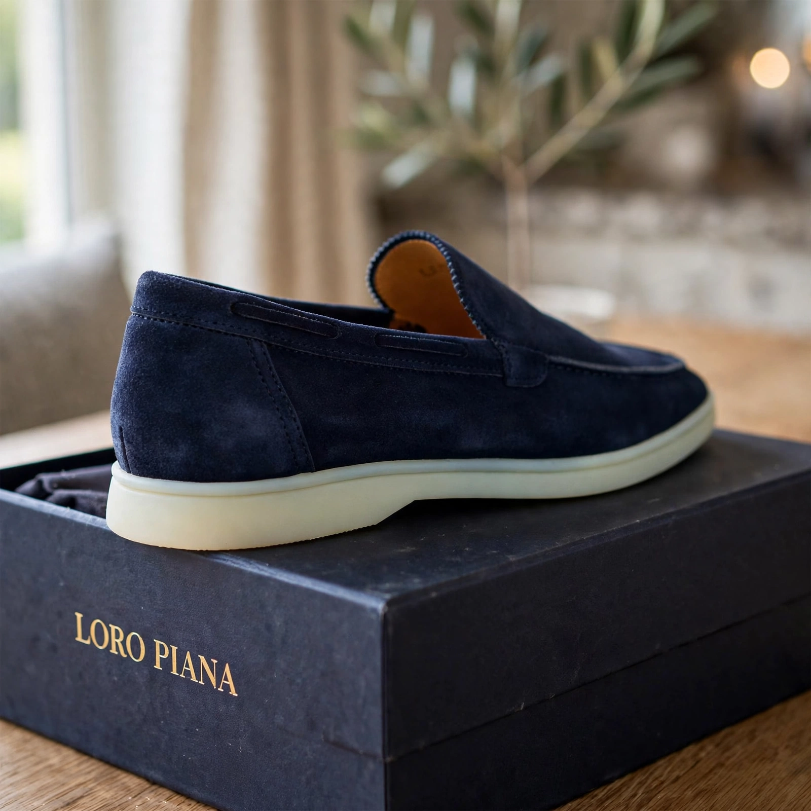 Loro Piana Summer Walk Royal Blue - Image 3