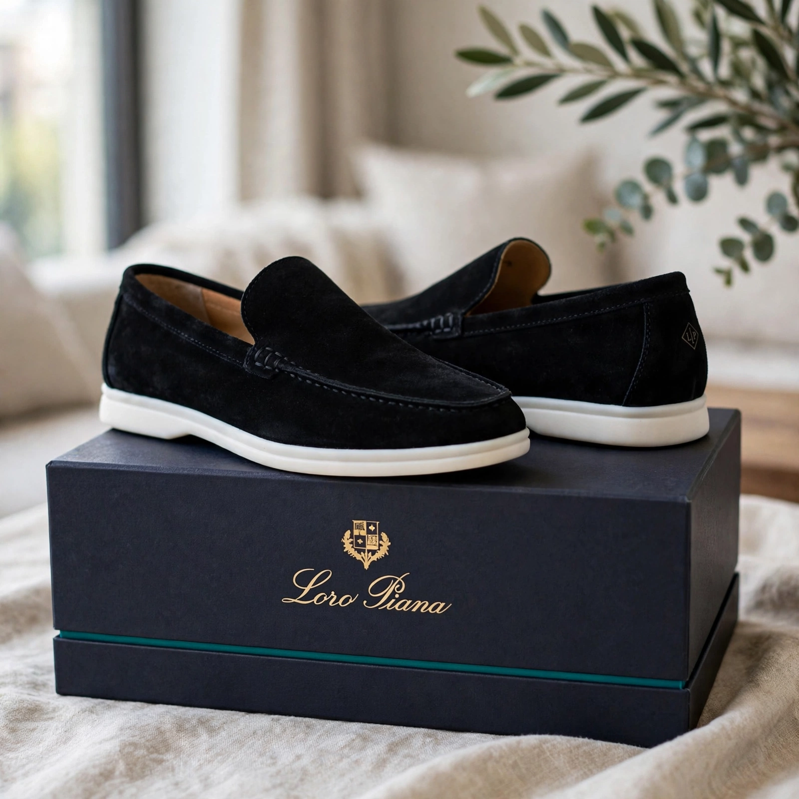 Loro Piana Summer Walk Black - Image 2