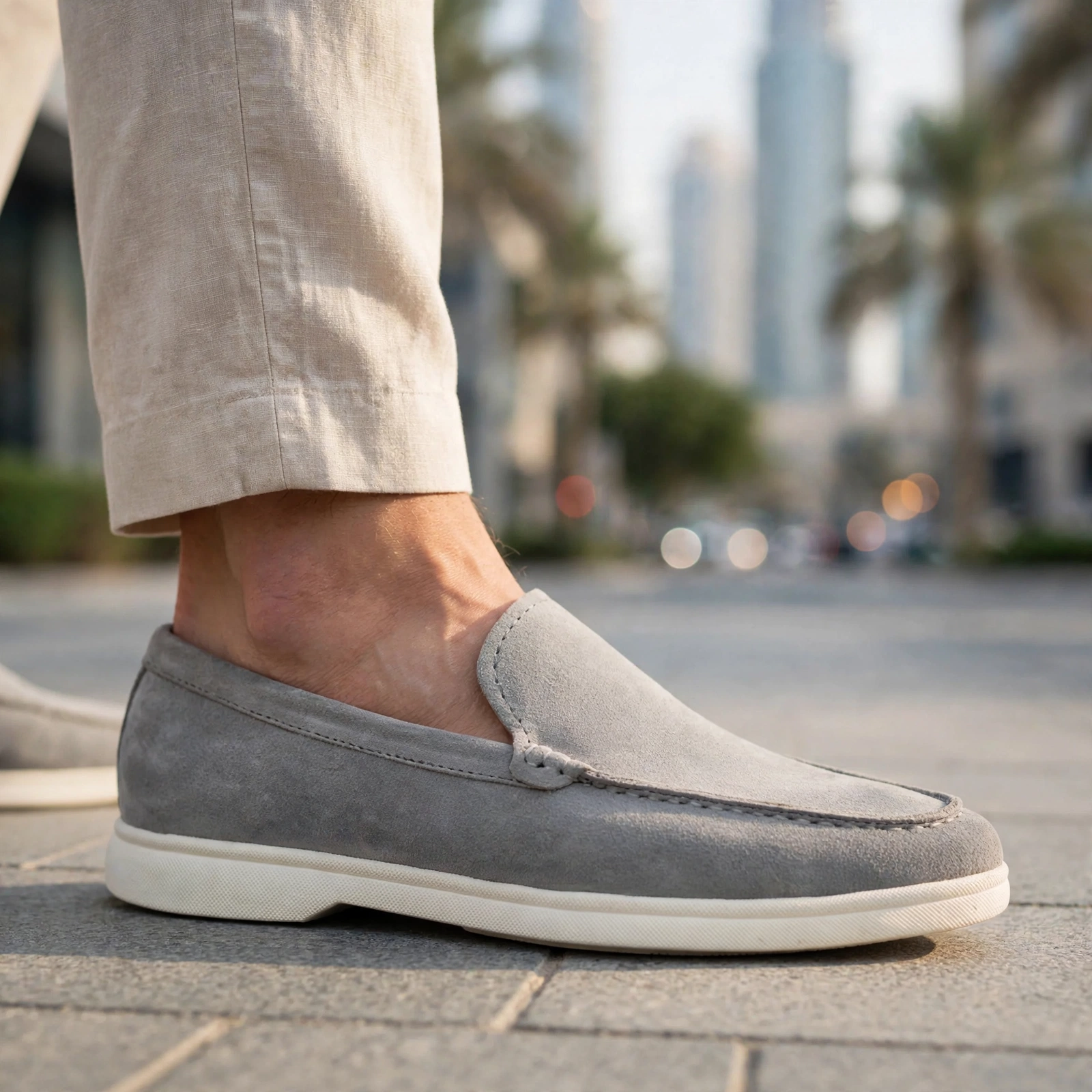 Loro Piana Summer Walk Warm Grey - Image 3
