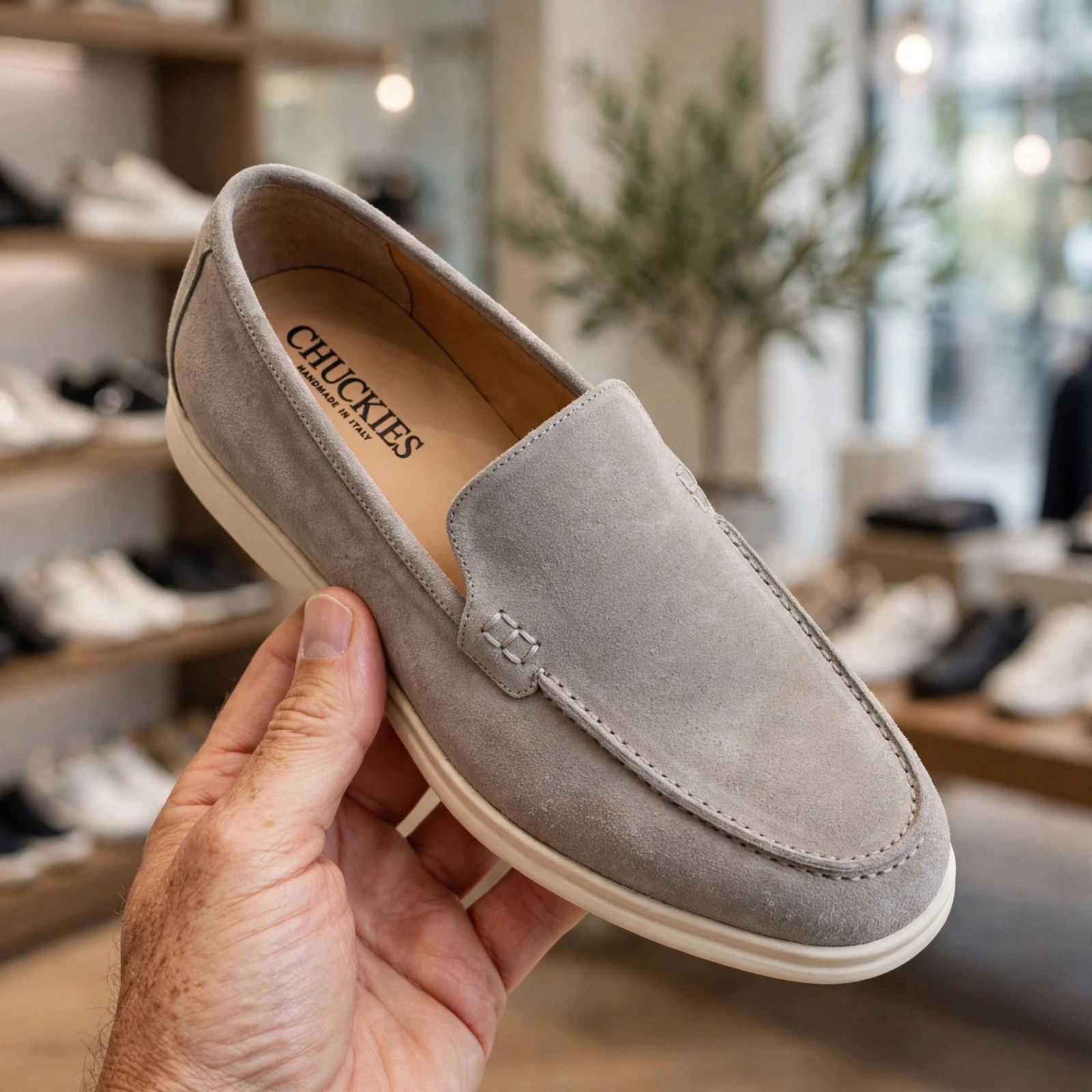 Loro Piana Summer Walk Grey