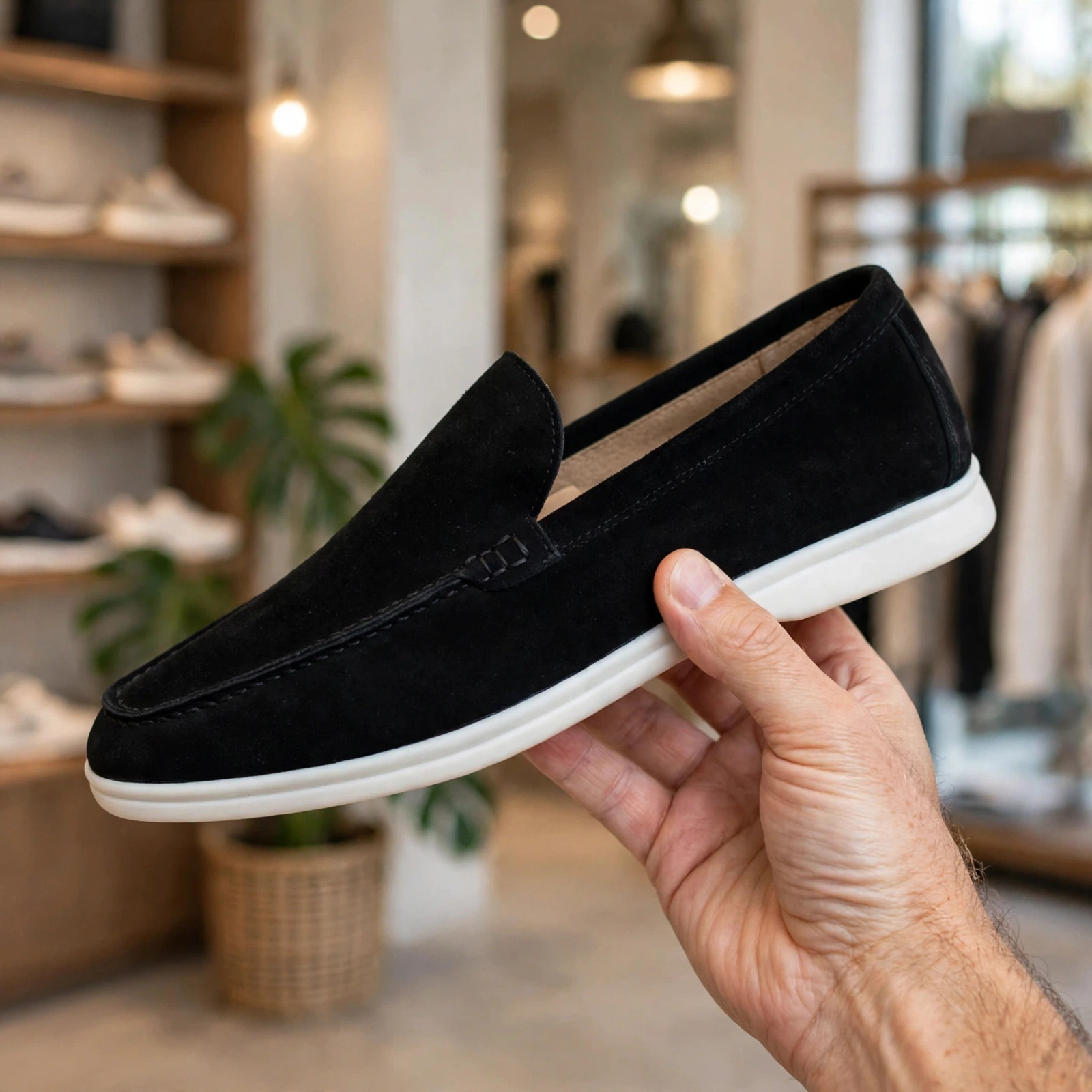 Loro Piana Summer Walk Black