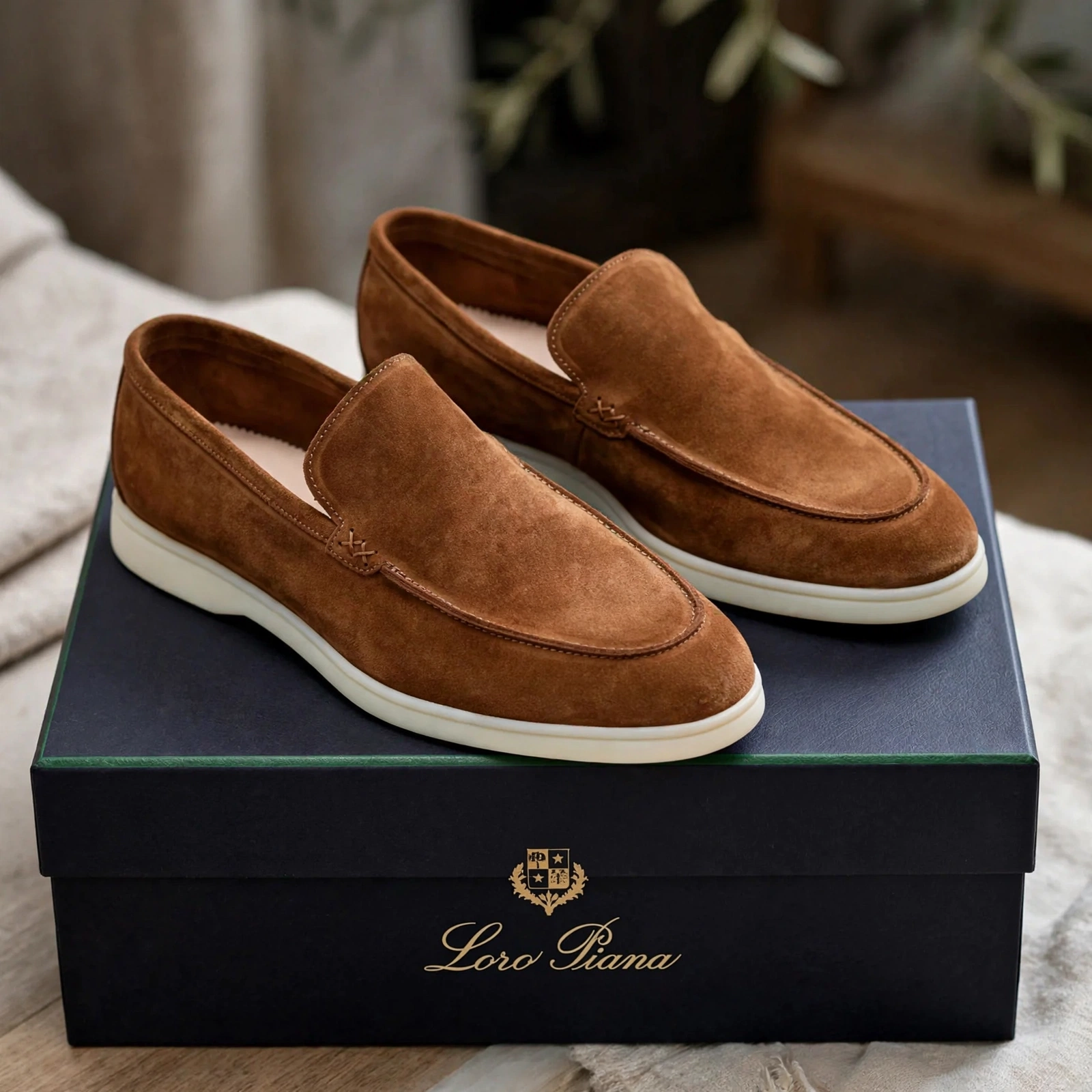 Loro Piana Summer Walk Camel Brown - Image 3