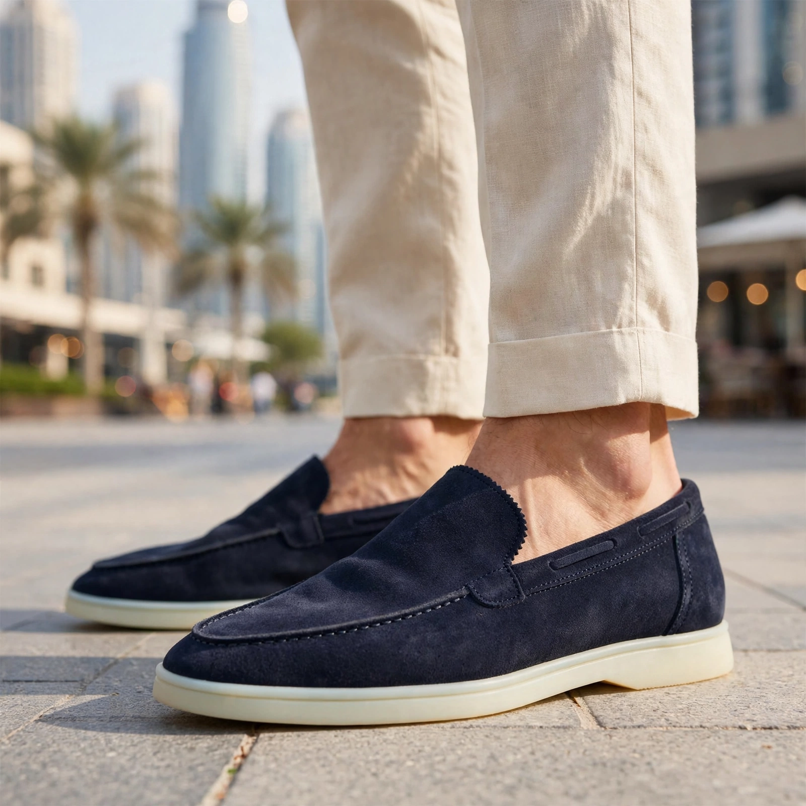 Loro Piana Summer Walk Royal Blue - Image 4