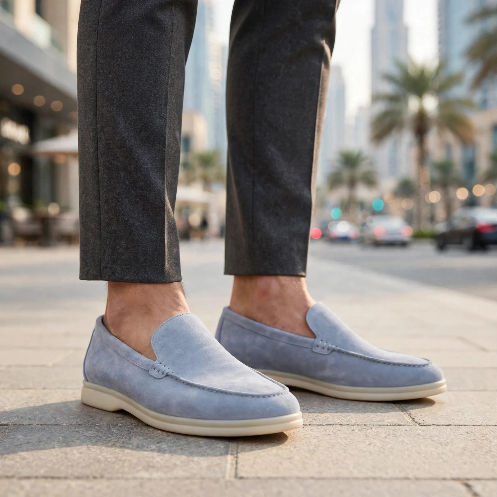 Loro Piana Summer Walk Light Blue - Image 4