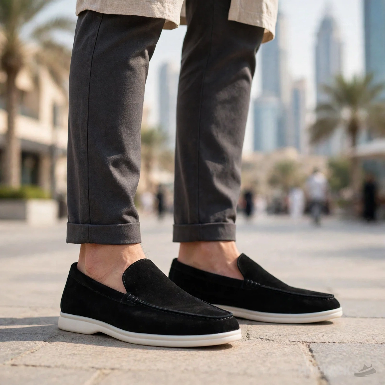 Loro Piana Summer Walk Black - Image 3