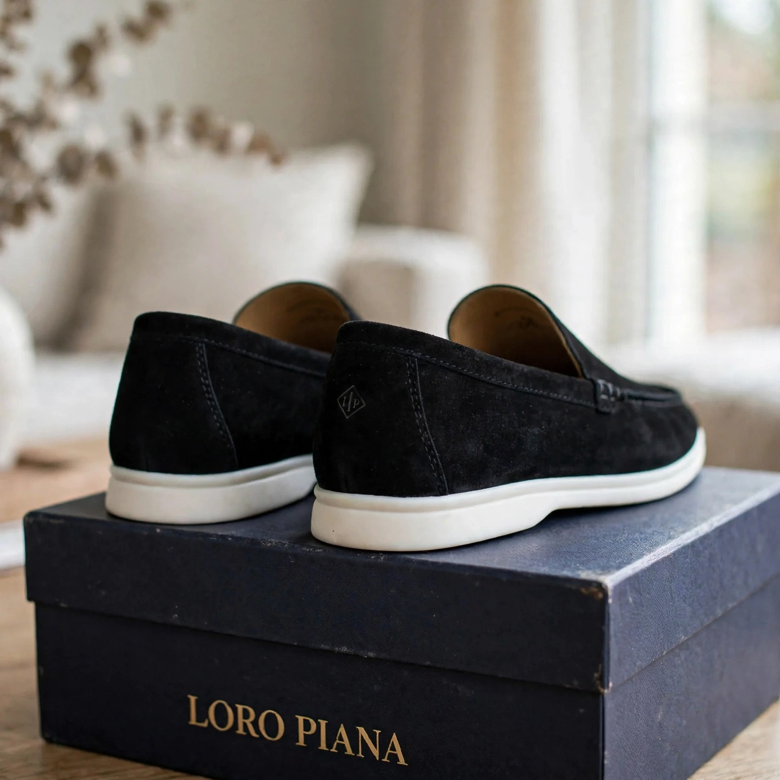 Loro Piana Summer Walk Black - Image 4