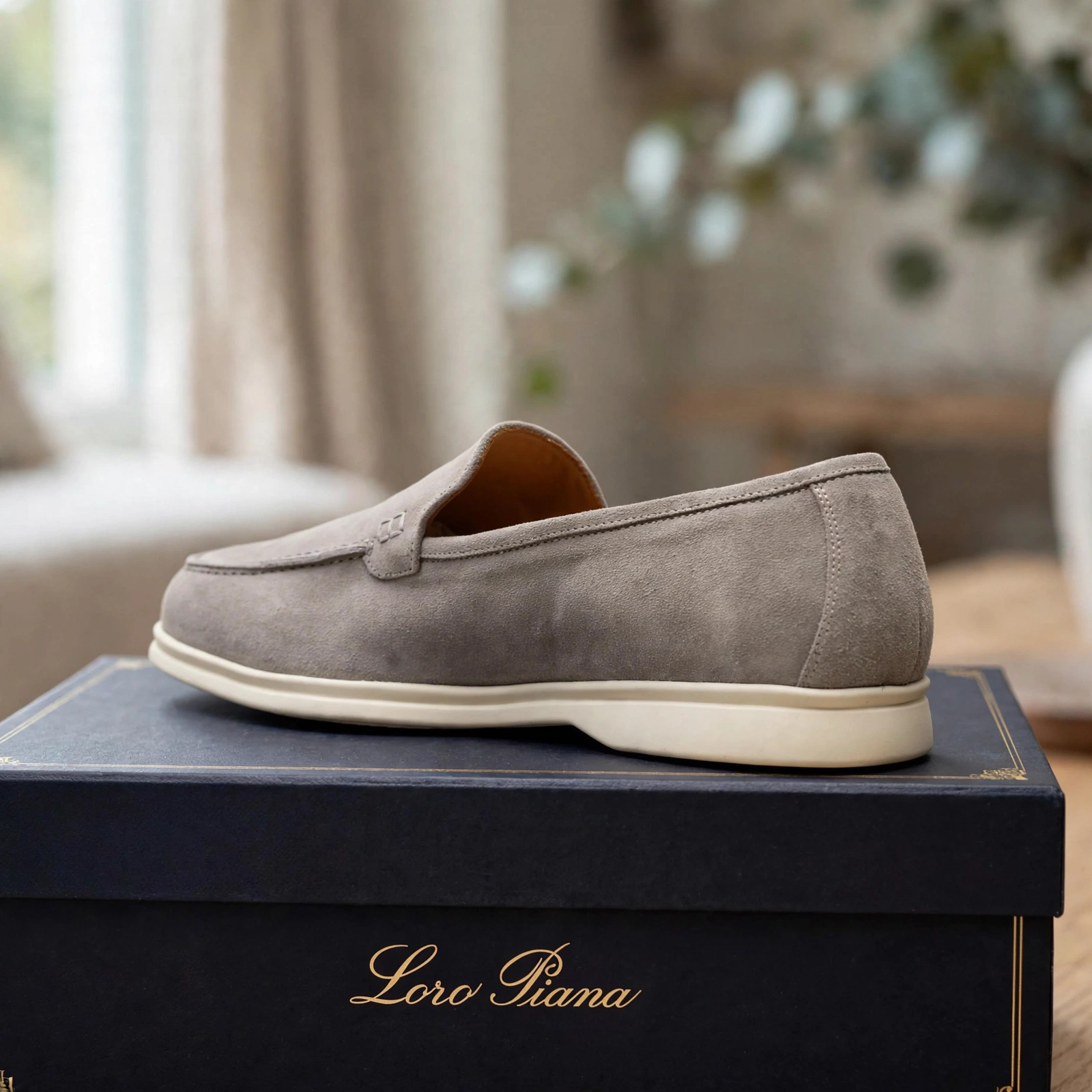 Loro Piana Summer Walk Grey - Image 4